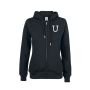 Hettejakke "U" (sort)