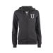 Hettejakke "U" (mørk grå)