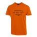 T-skjorte: Utdanning har aldri vært viktigere, orange
