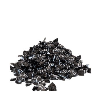 Bringebær-/lakrisdrops, (1kg)