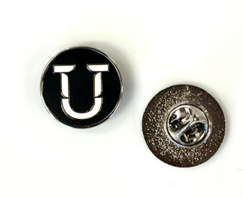 Pins med nål - 5pk - Svart