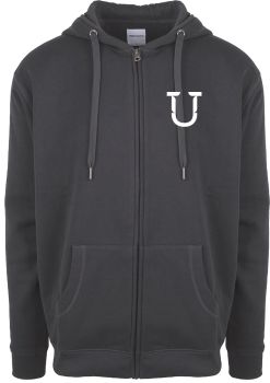 Hettejakke "U" (grå) - GOTS