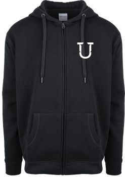 Hettejakke "U" (sort)