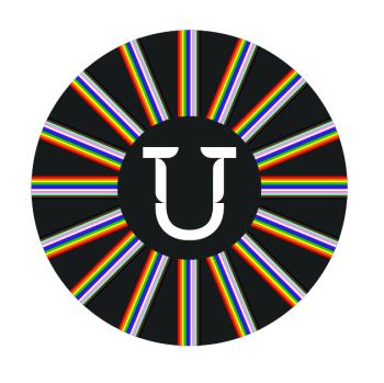 Buttons - Pride (sort U streker)