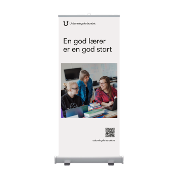 Roll-up - En god lærer hvit Design10