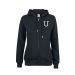Hettejakke "U" (sort)