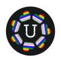 Buttons - Pride (sort U m. hjerter)