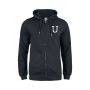 Hettejakke "U" -herre (sort)